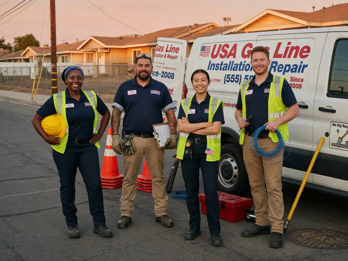 Gas Line Installation company in Rosenberg, TX